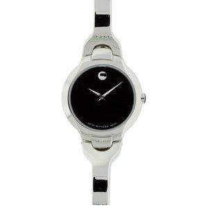 Great Condition Movado Kara Stainless Steel Bangle Watch